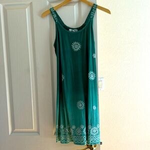 🌞 EUC - RayaSun Sleeveless Sundress with Embellishments